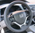 Оплетка на руль из натуральной кожи Honda Civic IX 2011-2016 3034 - фото 10875