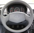 Оплетка на руль из натуральной кожи Hyundai Accent без подушки безопасности 3039 - фото 10902
