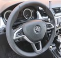 Оплетка на руль из натуральной кожи Skoda Rapid (2013-2020) 3067 - фото 11011