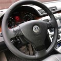 Оплетка на руль из натуральной кожи Volkswagen Jetta V (2005-2008) 3075 - фото 11053